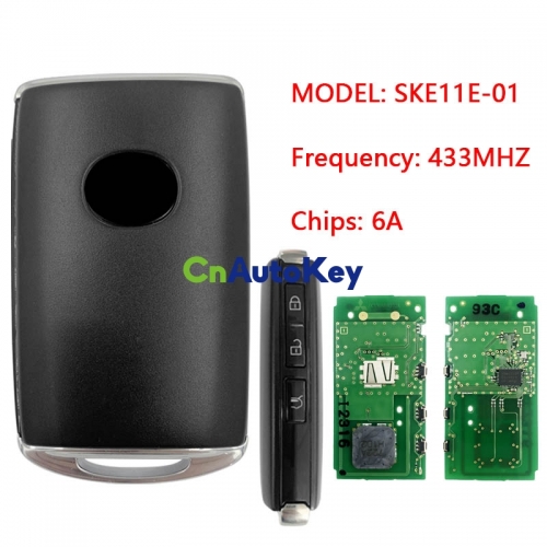 Cn Smart Remote Key Fob Button Model Ske E For